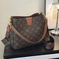 👜💼 Elegantní kabelka přes rameno pro ženy – vintage PU monogram, nastavitelný popruh, praktická elegance od kanceláře po každodenní nošení, bez námahy 🌸🏙️