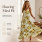 👗✨ Letní šaty „maxi“ s květinovým vzorem, ramínky a výstřihem do V – lehké, vzdušné, 10 modelů, velikosti S–5XL 🌻🌺