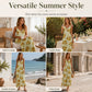 👗✨ Letní šaty „maxi“ s květinovým vzorem, ramínky a výstřihem do V – lehké, vzdušné, 10 modelů, velikosti S–5XL 🌻🌺