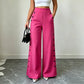 Trending Now⭐👖✨ Kalhoty s vysokým pasem a širokými nohavicemi s bočními knoflíky – lichotivá silueta a jedinečný detail pro bezstarostný styl