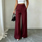 Trending Now⭐👖✨ Kalhoty s vysokým pasem a širokými nohavicemi s bočními knoflíky – lichotivá silueta a jedinečný detail pro bezstarostný styl