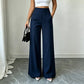 Trending Now⭐👖✨ Kalhoty s vysokým pasem a širokými nohavicemi s bočními knoflíky – lichotivá silueta a jedinečný detail pro bezstarostný styl