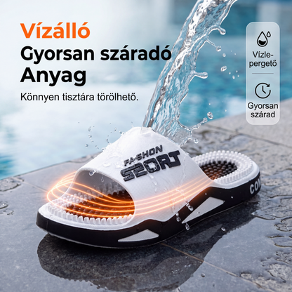 ✨ Pánske Masážne Papuče - Ergonomická Podpora Klenby & Protišmyková Podrážka