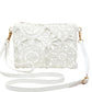 Květinová víceúčelová crossbody kabelka
