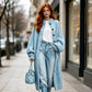 🛍️🧥Novinky - Dámský dlouhý svetr z hrubé pleteniny
