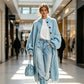 🛍️🧥Novinky - Dámský dlouhý svetr z hrubé pleteniny