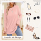 👚✨Dámské ležérní tričko s dlouhým rukávem a kulatým výstřihem✨𝘒𝘶𝘱𝘵𝘦 2 𝘢 𝘻í𝘴𝘬𝘦𝘫𝘵𝘦 𝘴𝘦𝘴𝘵𝘳𝘢𝘷𝘶 8% 𝘴𝘭𝘦𝘷𝘶