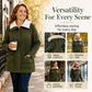 Women's Mid-Length Hooded Padded Jacket