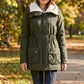 Women's Mid-Length Hooded Padded Jacket