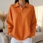 🥳PODZIMNÍ VÝPRODEJ🥳🍂50K+ PRODÁNO!💥50% SLEVA! 🧶Ležérní top s límečkem a knoflíky👚
